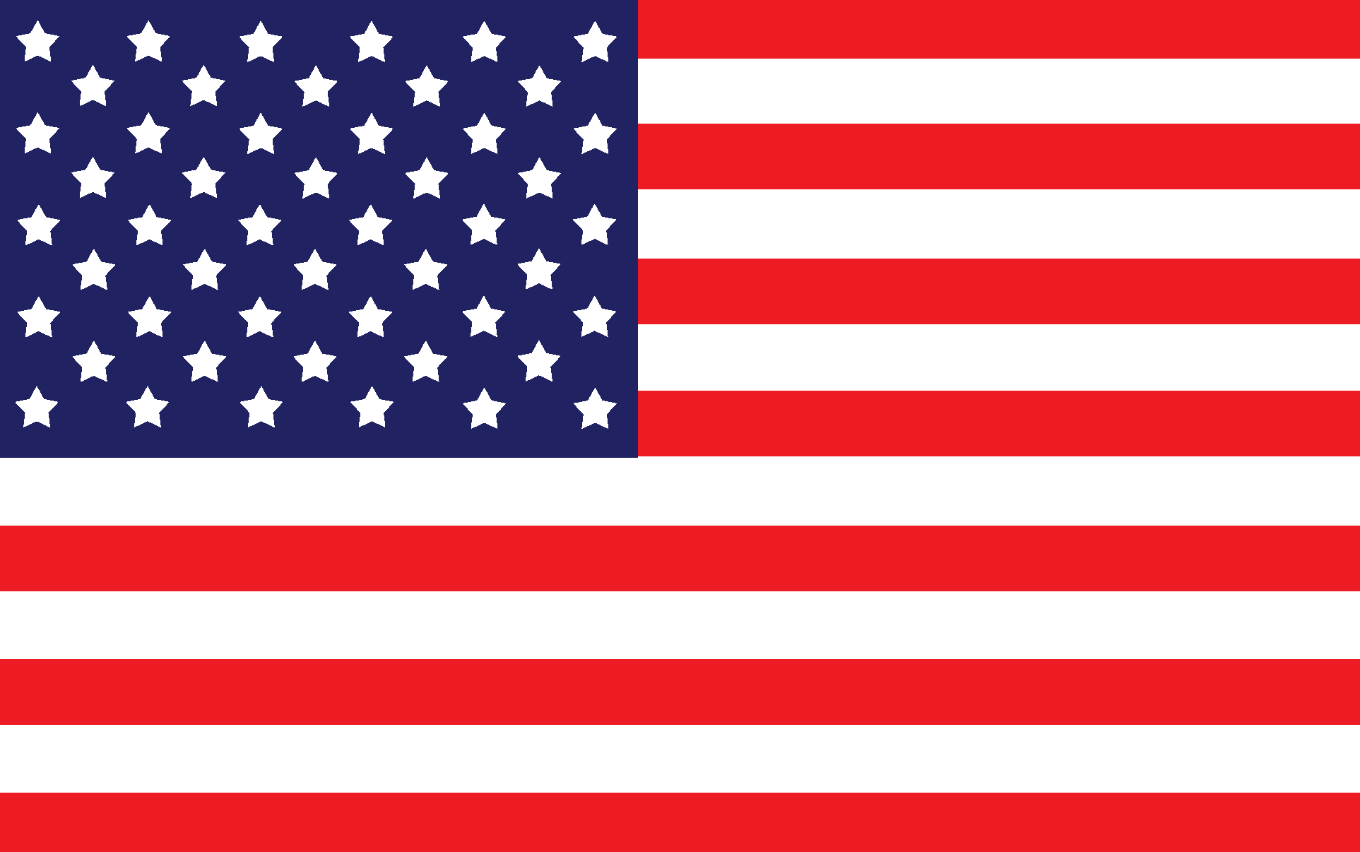 A flag of the united states with stars.