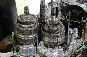 A close up of gears and other mechanical equipment.